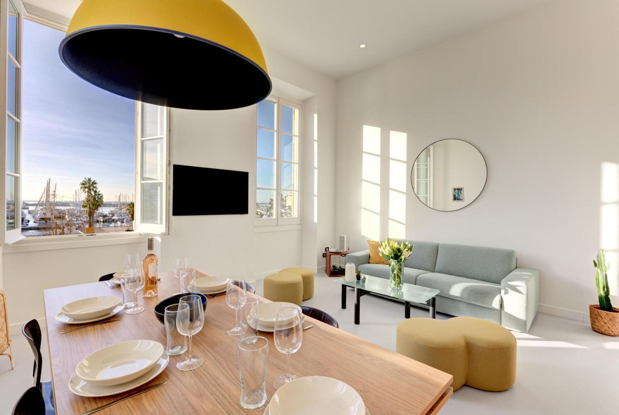 Immogroom - Appartements Luxueux - 2Min Du Palais - Vue Mer - Clim كان المظهر الخارجي الصورة