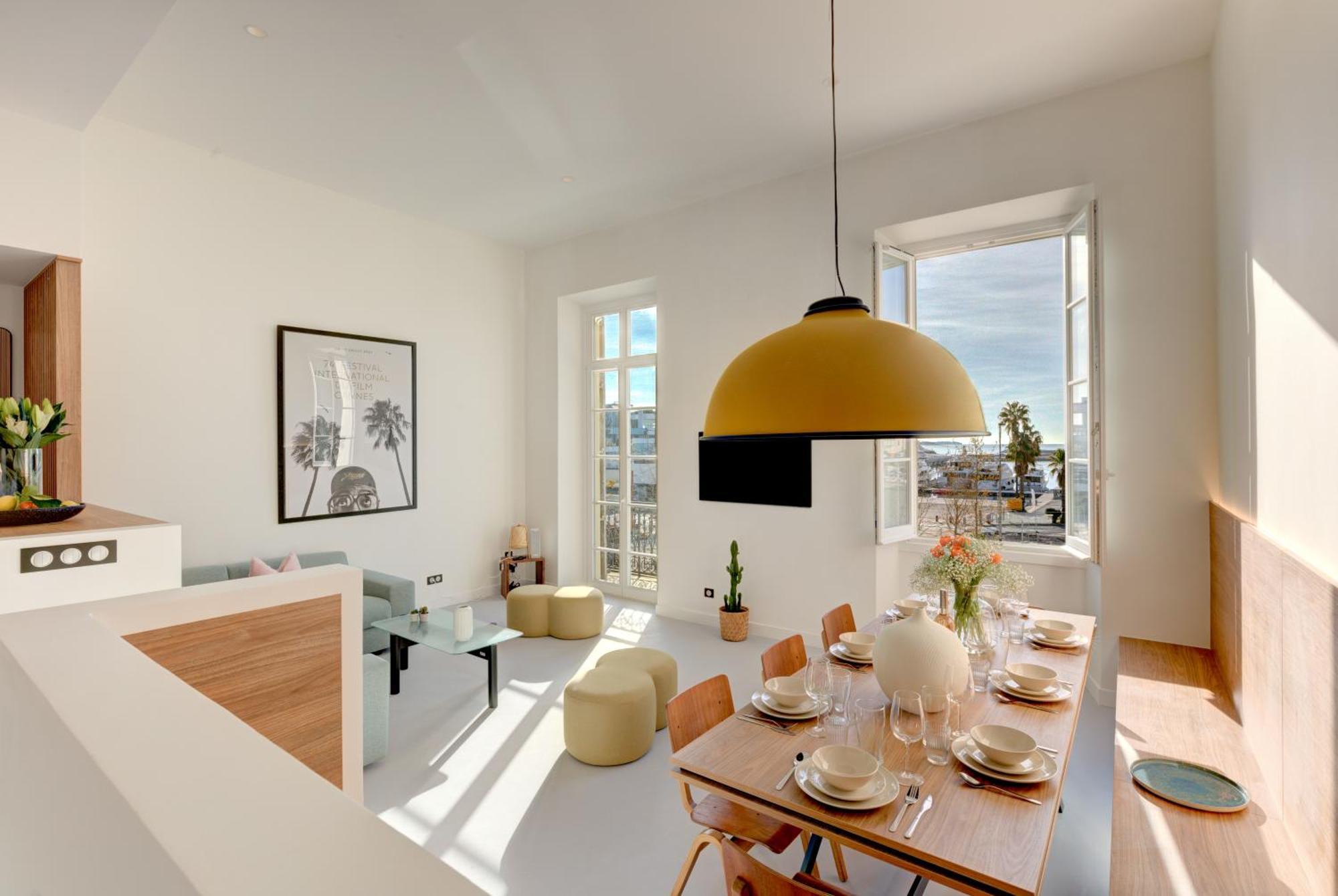 Immogroom - Appartements Luxueux - 2Min Du Palais - Vue Mer - Clim كان المظهر الخارجي الصورة