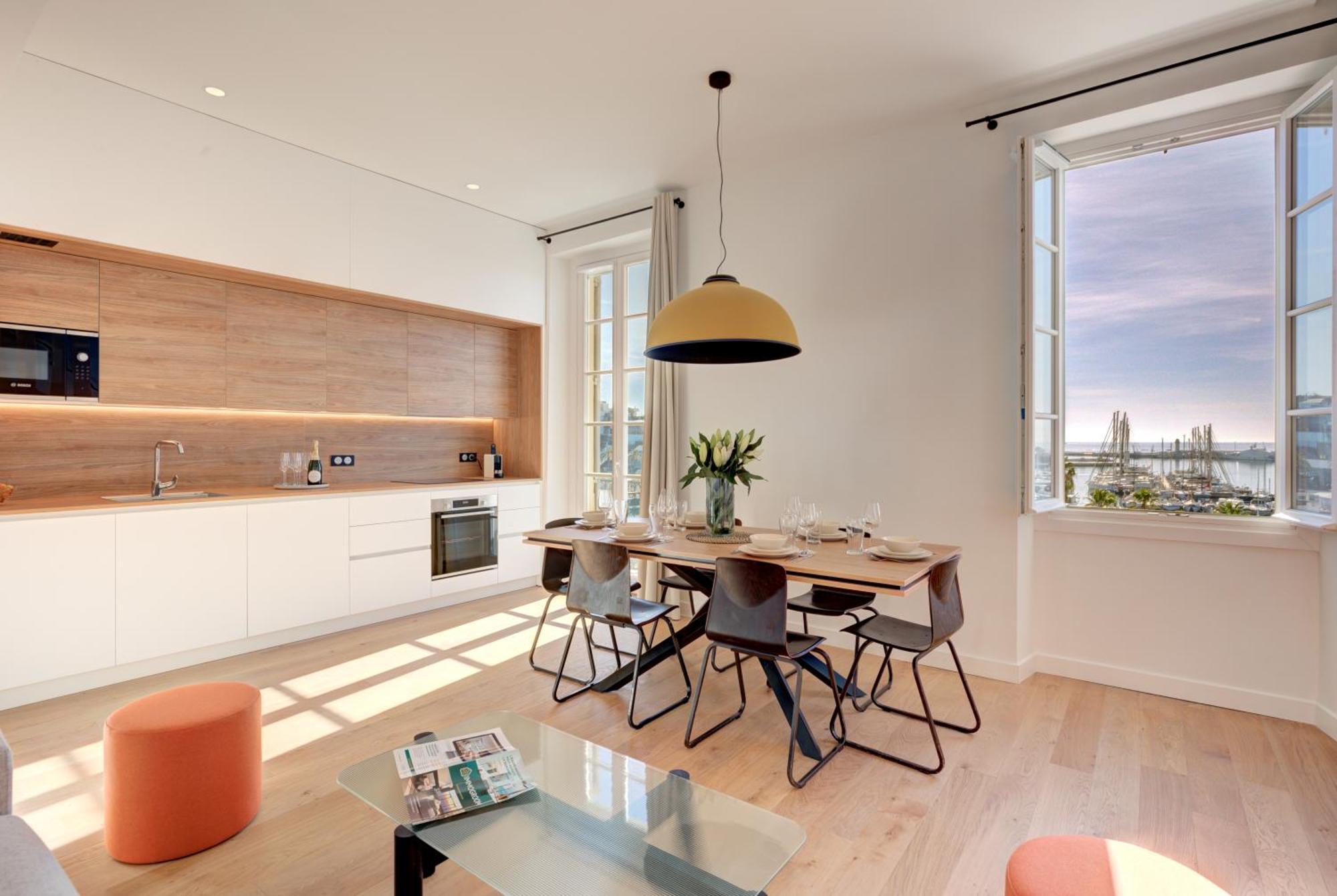 Immogroom - Appartements Luxueux - 2Min Du Palais - Vue Mer - Clim كان المظهر الخارجي الصورة