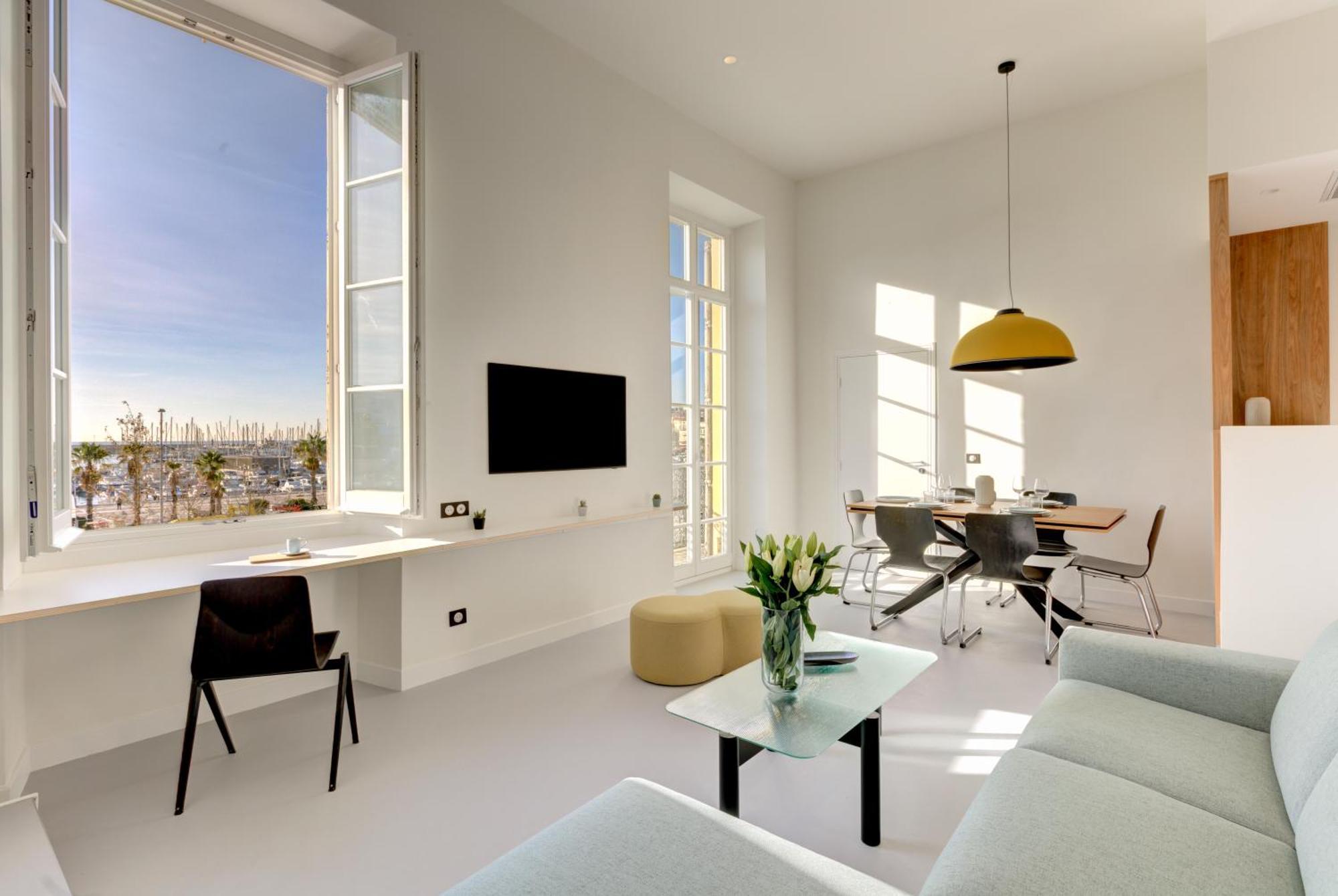 Immogroom - Appartements Luxueux - 2Min Du Palais - Vue Mer - Clim كان المظهر الخارجي الصورة