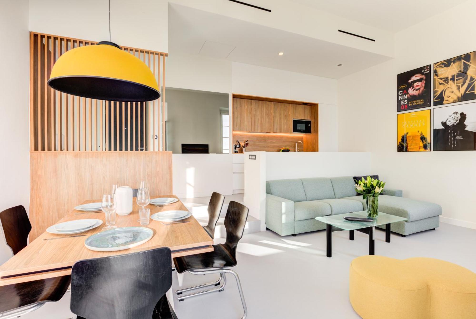 Immogroom - Appartements Luxueux - 2Min Du Palais - Vue Mer - Clim كان المظهر الخارجي الصورة