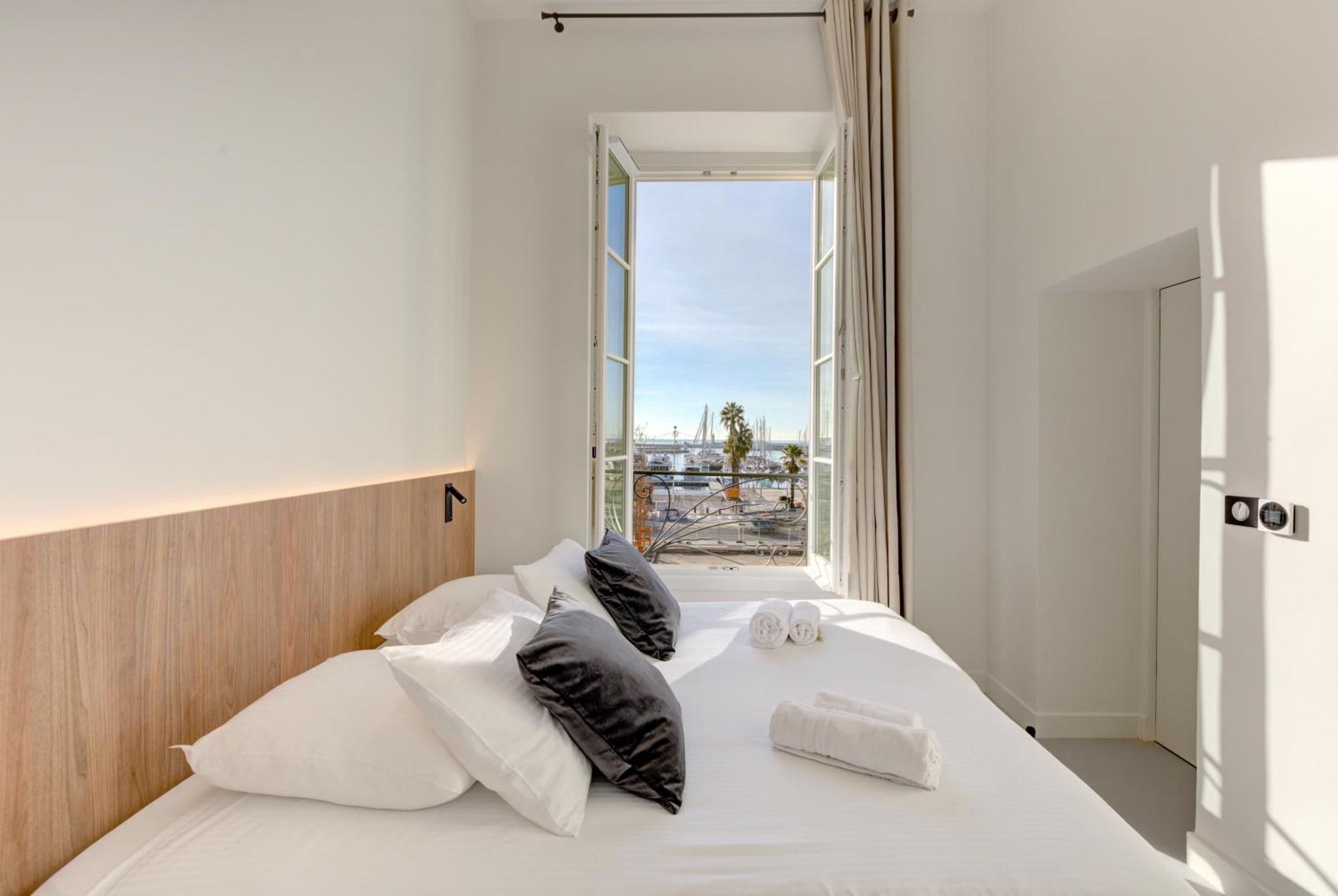 Immogroom - Appartements Luxueux - 2Min Du Palais - Vue Mer - Clim كان المظهر الخارجي الصورة